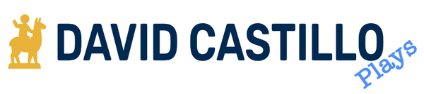 Logo with 'DAVID CASTILLO' text and a horse icon on a clear background